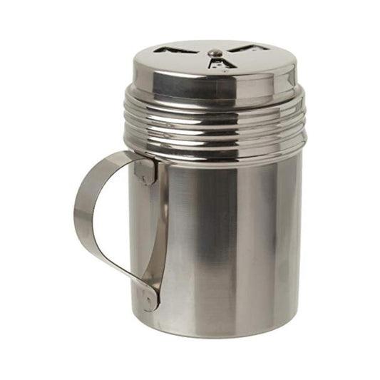 Elizabeth Karmel Stainless Steel 3-in-1 Dry Rub Shaker With Handle, One Cup Capacity