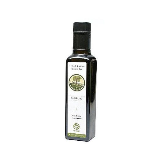 GARLIC INFUSED OLIVE OIL, LONE STAR OLIVE RANCH