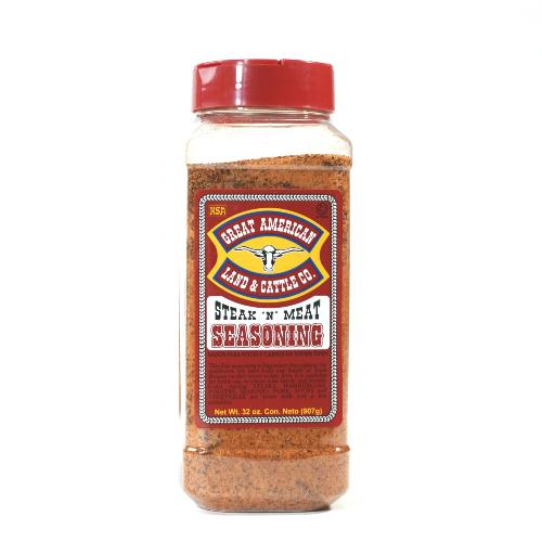 Great American Land and Cattle Seasoning (CHEF SIZE 32 OZ)