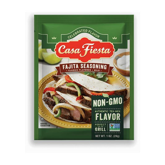 Casa Fiesta Fajita Seasoning Single Serve Packets